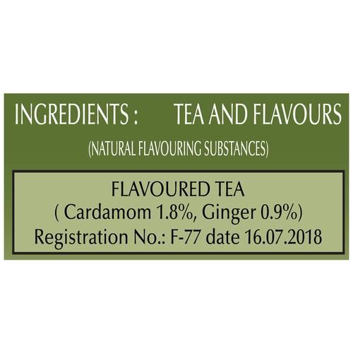 Society Elaichi Adrak Flavoured Tea - Goodness Of Nature For Your Wealth, 250 g Pouch-3.webp